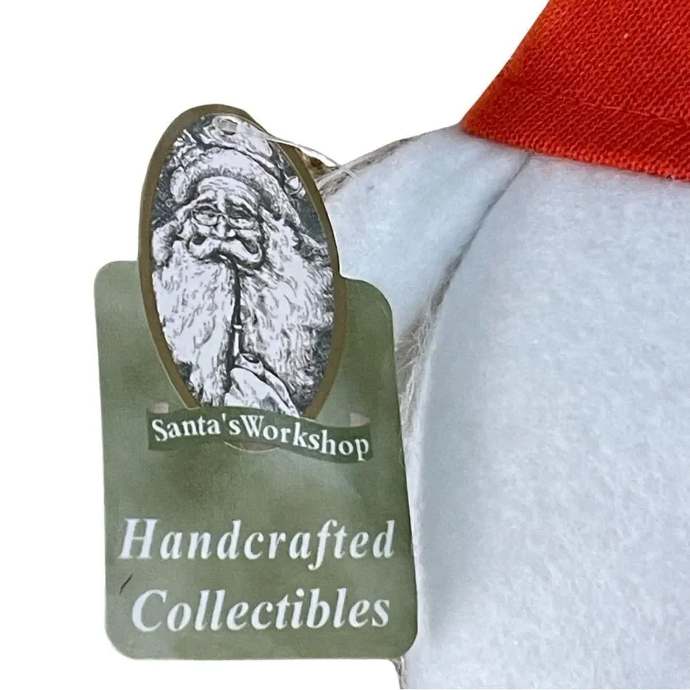 Santa’s Workshop Texas Longhorns Hat Gnome Ornament NWT